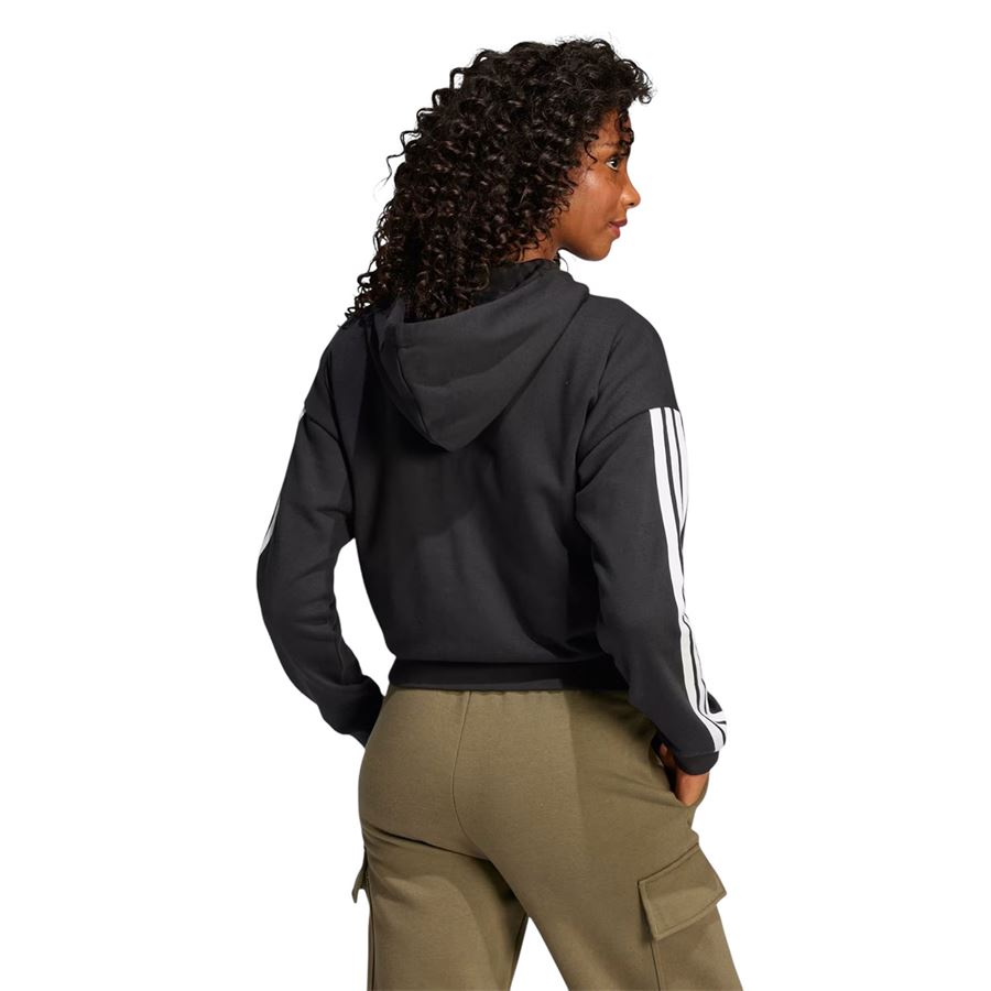 Felpa con cappuccio Essentials 3-Stripes French Terry Full-Zip da donna Adidas | JE0052X